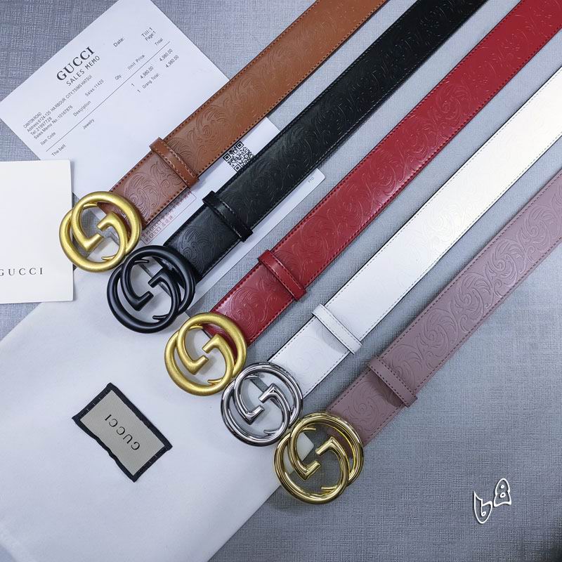 Gucci belt 38mmX90-125cm lb11